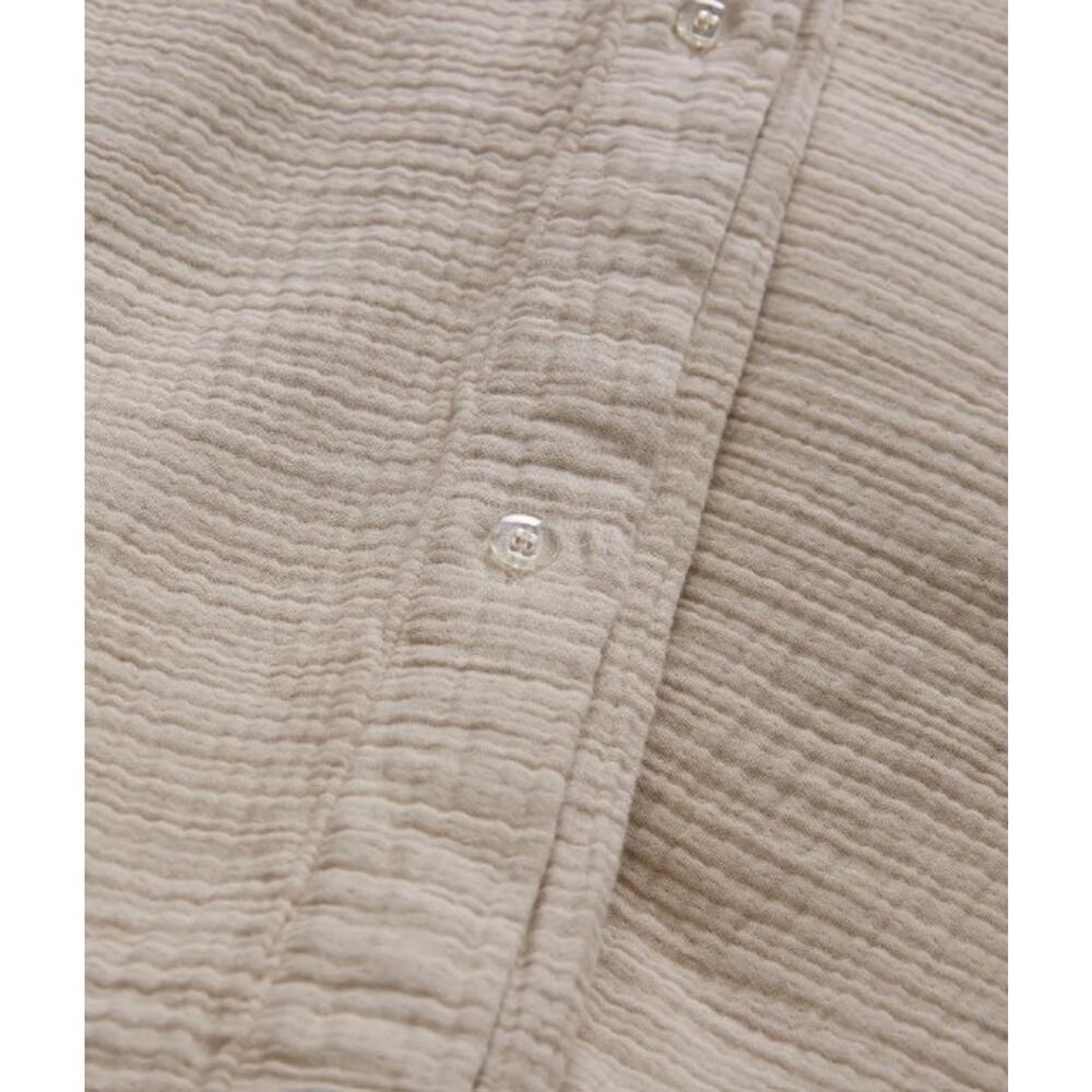 NEW Quince 100% Organic Cotton Airy Gauze Duvet Cover Queen Size Dune Tan Beige - Picture 2 of 6
